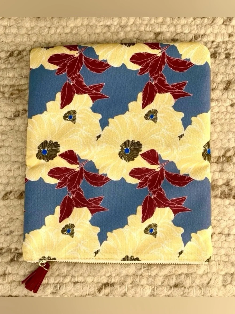 Anthropologie Rachel Pally Floral Foldover Clutch Pouch NWOT